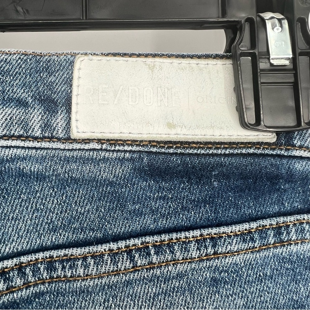 Re/Done X Revolve Dusk Destroy Button Fly Distres… - image 3